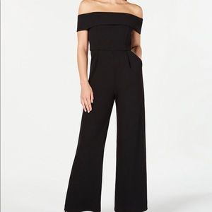 Calvin Klein black jumpsuit with pockets
